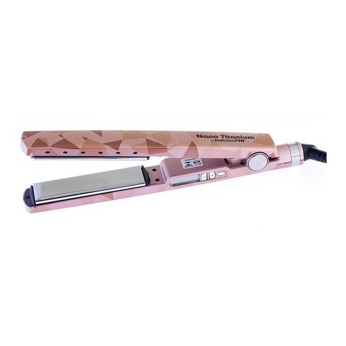 Chapinha De Cabelo Babylisspro Nano Titanium Vetro Rose Gold 110v