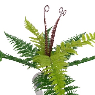 Planta Artificial Samambaia Decoração Sala de Estar Varanda Jardinagem Decorativa - CC4536