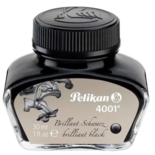 Tinta Para Caneta Tinteiro Pelikan 4001 30ml - Cor Preta em Oferta na Shopee