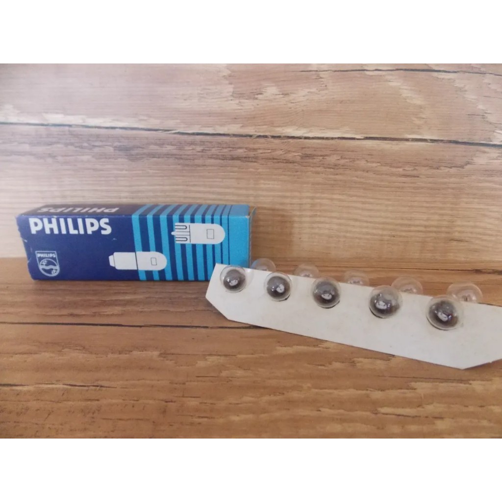 Lâmpada Philips Bicicleta Antiga Caixa Com 10 Unidades - novo de estoque antigo