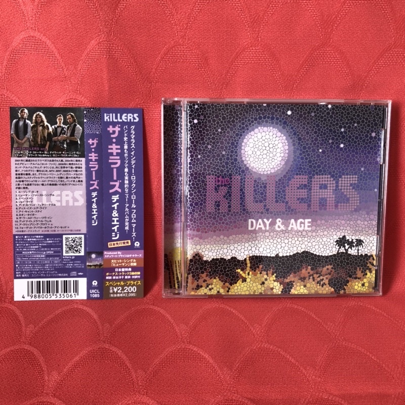 Cd The Killers - Day & Age - Japão