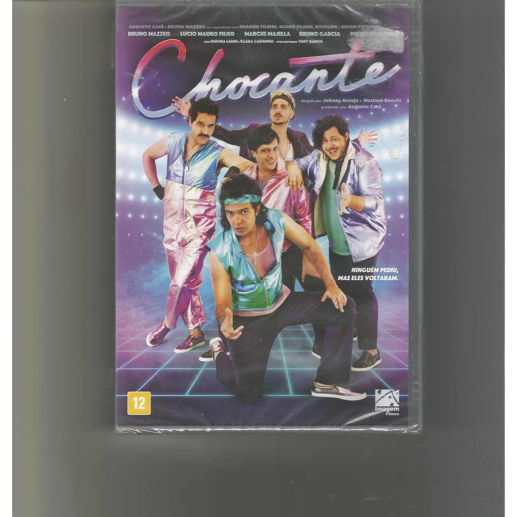 DVD *  Chocante - Ninguém Pediu Mas Eles Voltaram * BRUNO GARCIA -NOVO LACRADO