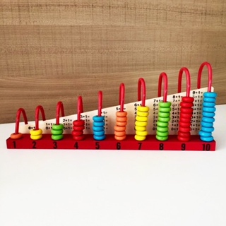 Brinquedo Educativo Montessori Desenvolvimento Criança Ábaco em Oferta na Shopee