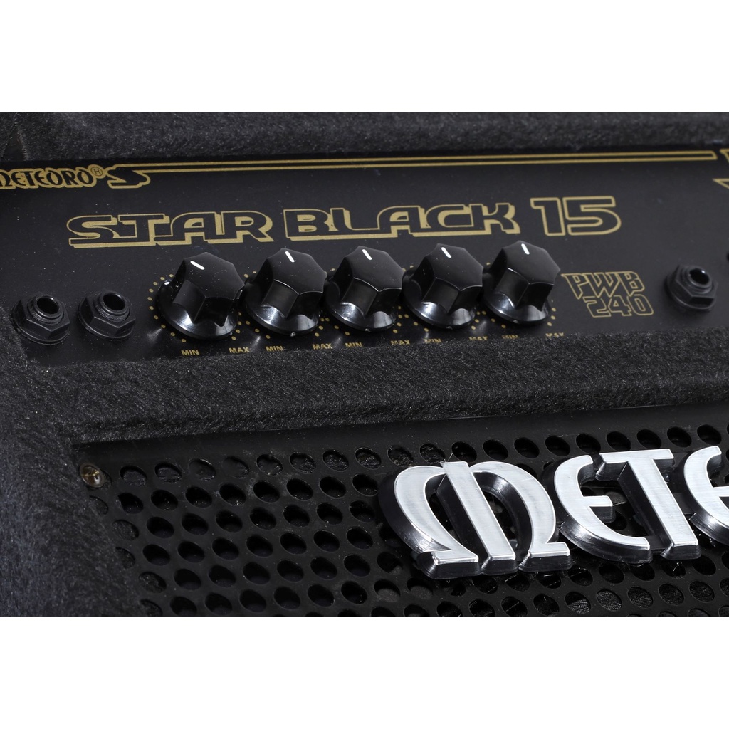 Knob Amplificador Meteoro Star Black 15 Kit c\ 5 peças