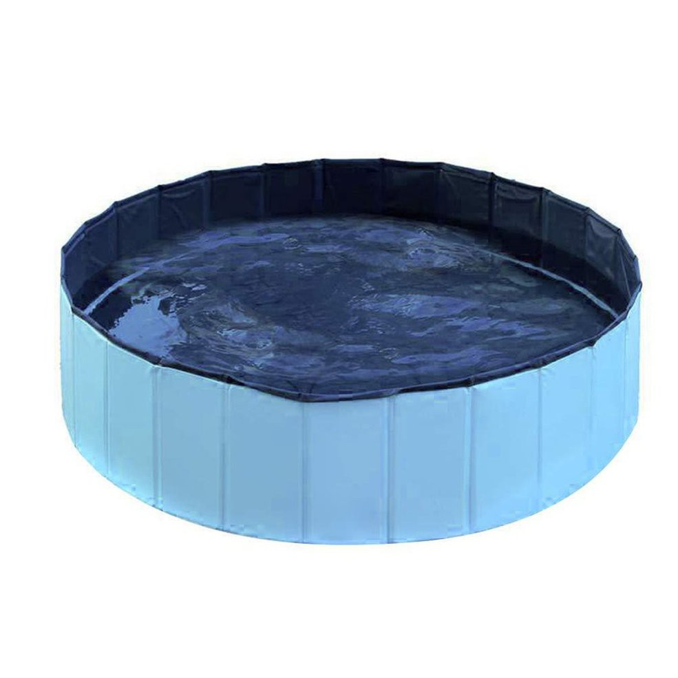 Portable Pet Swimming Pool Dog Pool Cat Sand Tray Bath Tub Outdoor Foldable Pool 