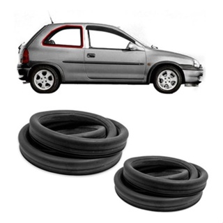 Par Borracha Do Vidro Vigia Lateral Traseiro Gm Corsa 2 Pts em Oferta na Shopee