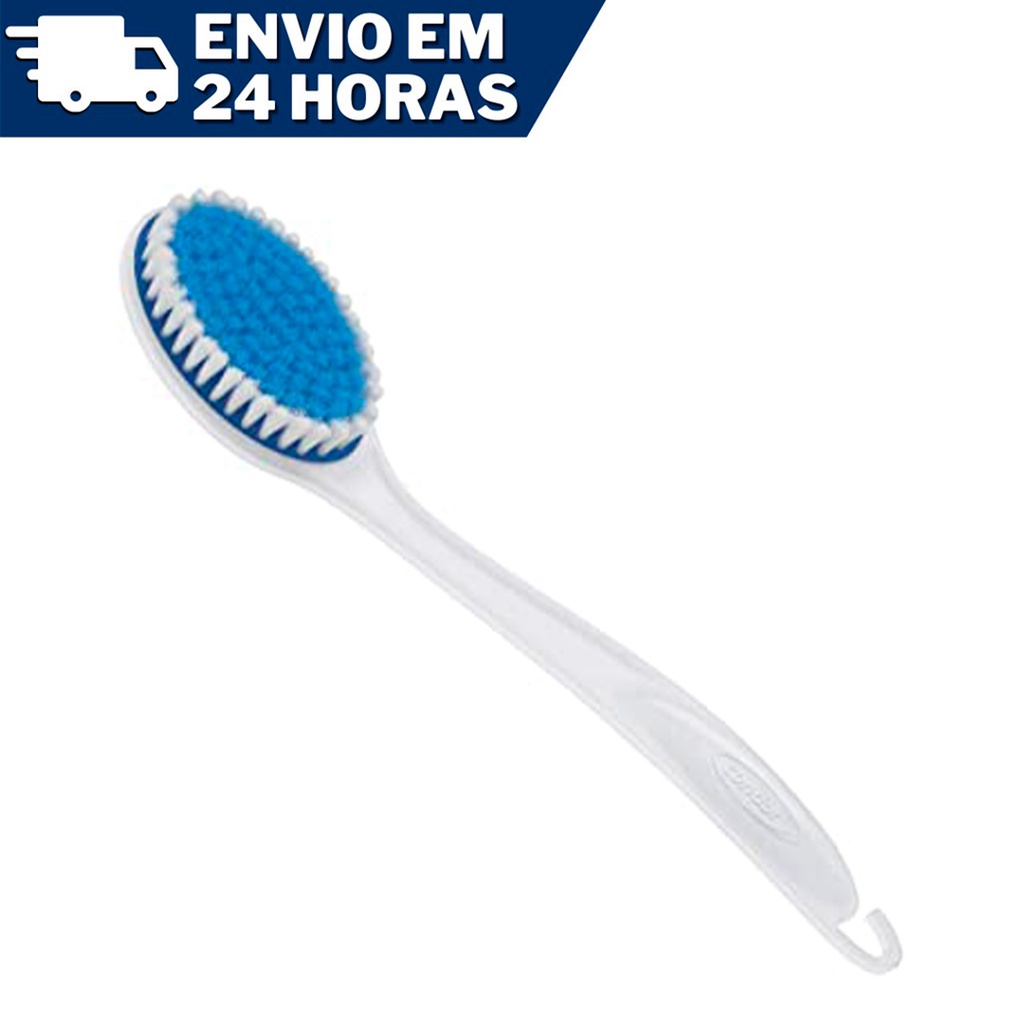 Escova de banho para as Costas cabo longo Massageadora
