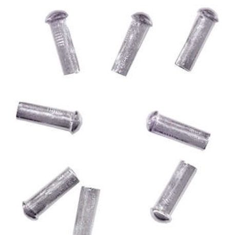 Terminal para cabo Aço, Alumínio 100 unidades em Oferta na Shopee