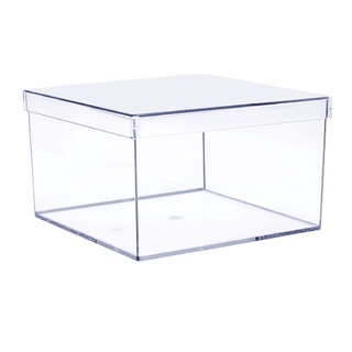 Caixa Acrílico - Lembrancinha - 5 Unidades - Caixa 14x14 em Oferta na Shopee