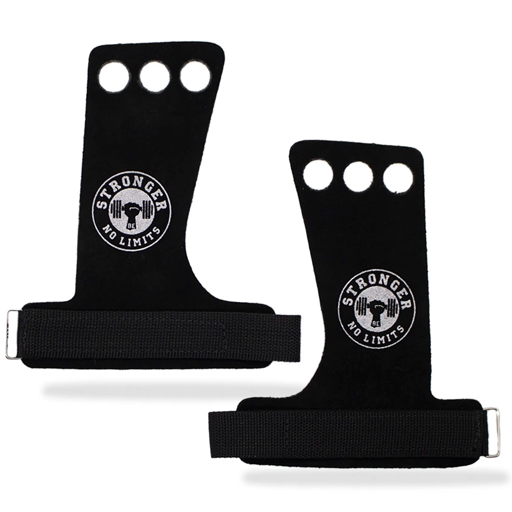 Hand Grip Vênus em Couro 3 Furos Be Stronger M