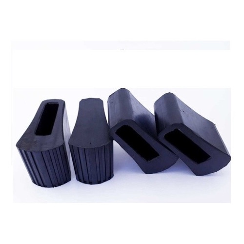 Kit 4un Sapata Ponteira De Borracha Para Escada Articulada