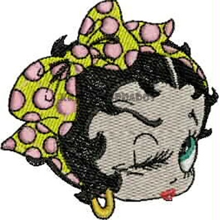 BETTY BOOP VINTAGE PATCH BORDADO ENVIO IMEDIATO