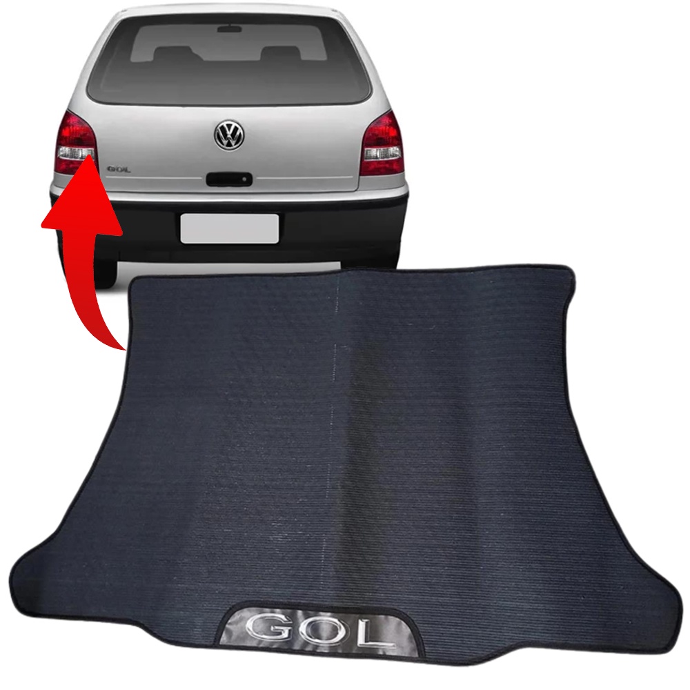Tapete Porta Malas Emborrachado Gol G3 GIII 00 01 02 03 04 05 EMBORRAHCADO AUTOMOTIVO em Oferta na Shopee