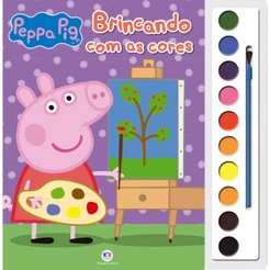 Livro - Peppa Pig - Brincando com as cores - Ciranda Cultural