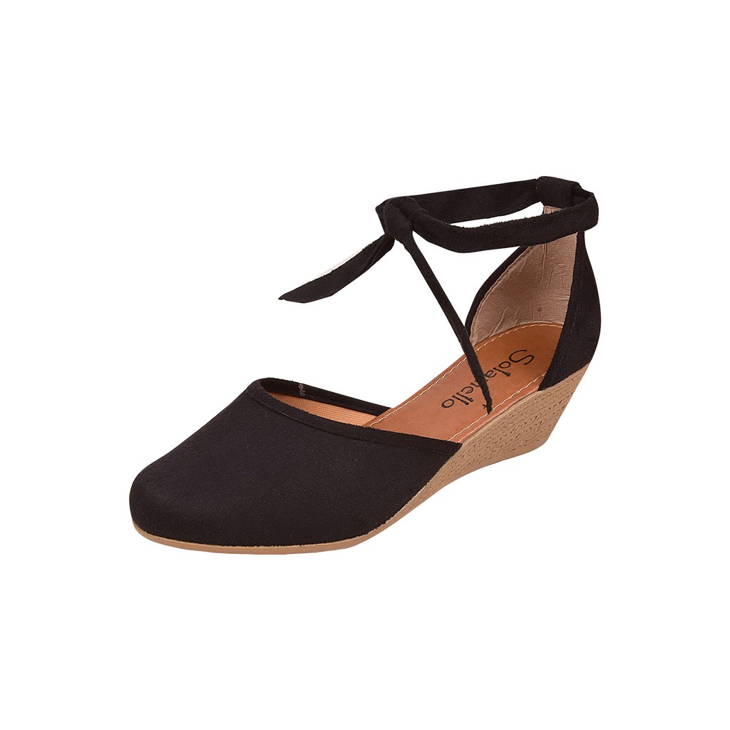 Sandália Solamello Anabela Amarrar