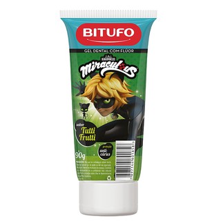 Pasta Gel de Dente Tutti Frutti Miraculous Ladybug - 90g | Shopee Brasil