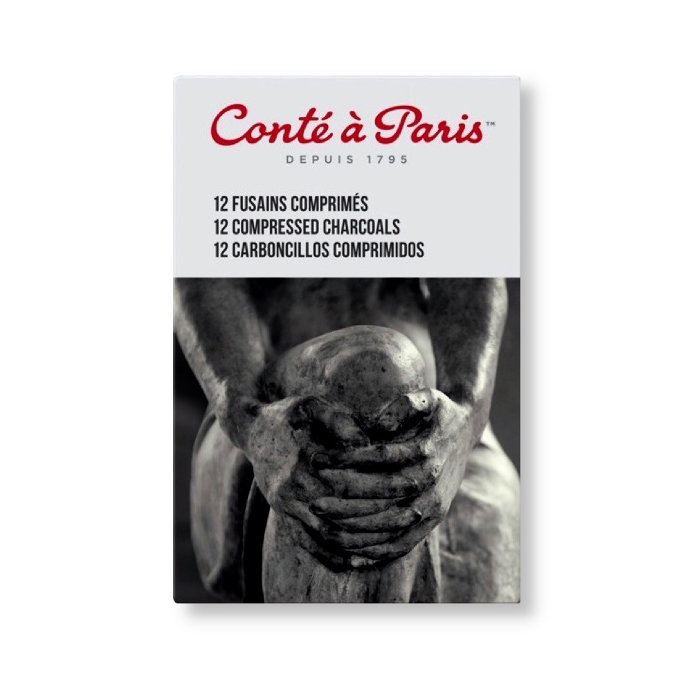 Carvão Comprimido B Conté à Paris Com 12 Unidades