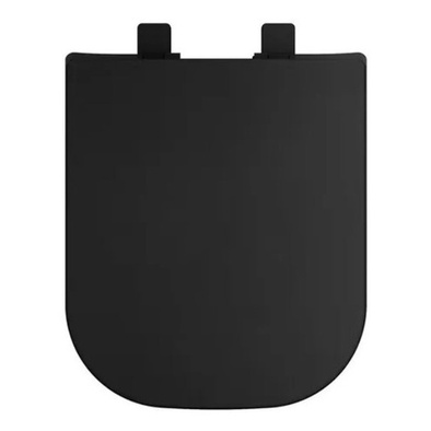 Assento Tampa Vaso Piano Deca Resinado Softclose Ebano Preto Fosco