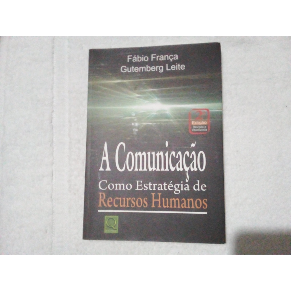Livro A comunicação como estratégia de recursos Humanos