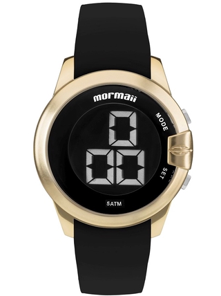 Relógio Mormaii Feminino Digital Dourado Maui MOBJT007/8D