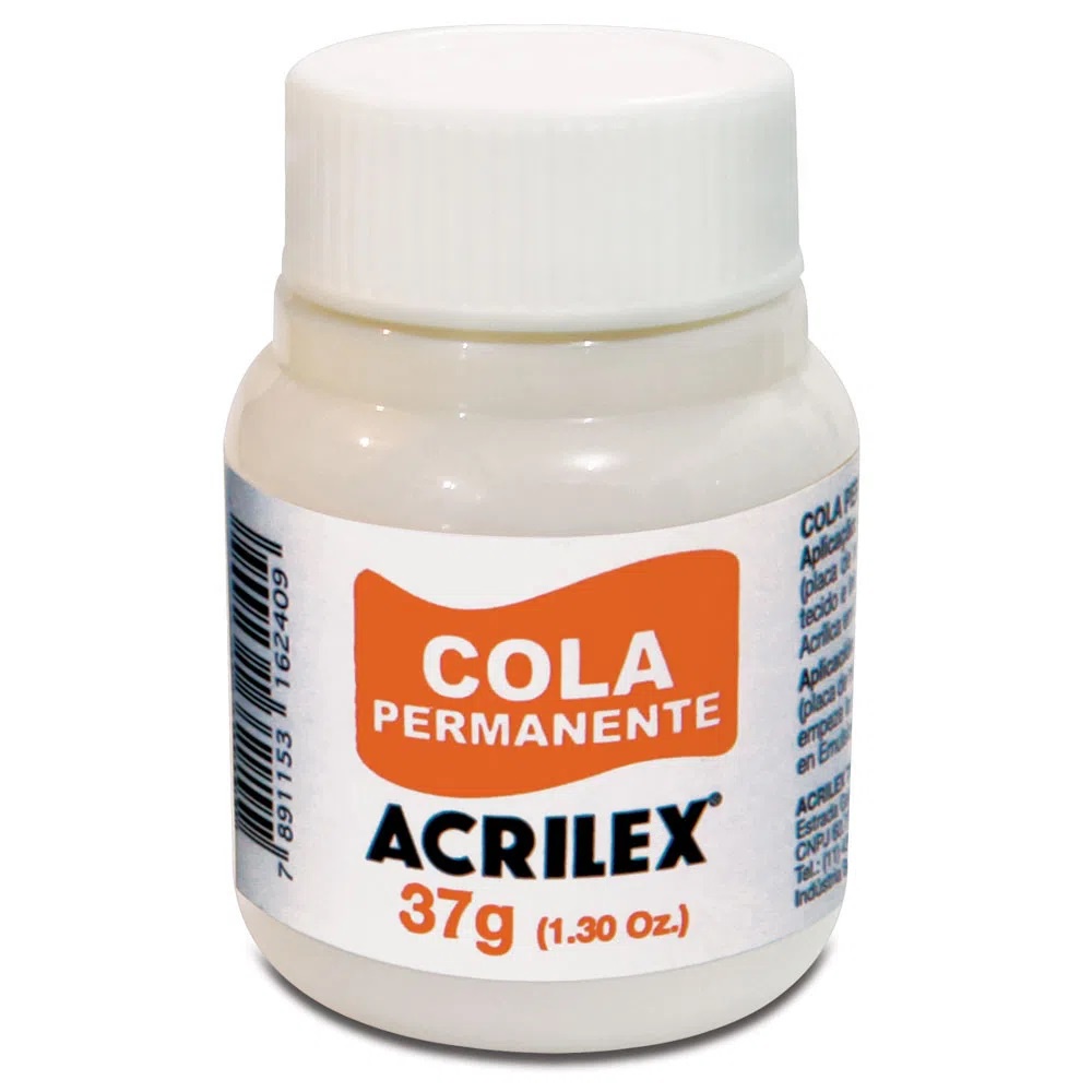 cola permanente acrilex 37mL