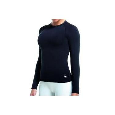 Camiseta Térmica Feminina Manga Longa Roupa Térmica - Lupo