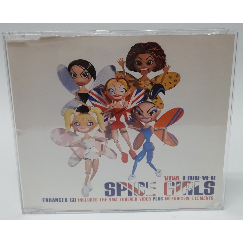 Cd Single Spice Girls Viva Forever Shopee Brasil