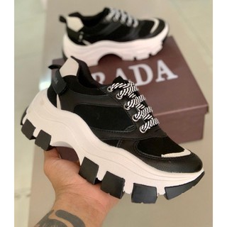 tenis prada block chunky