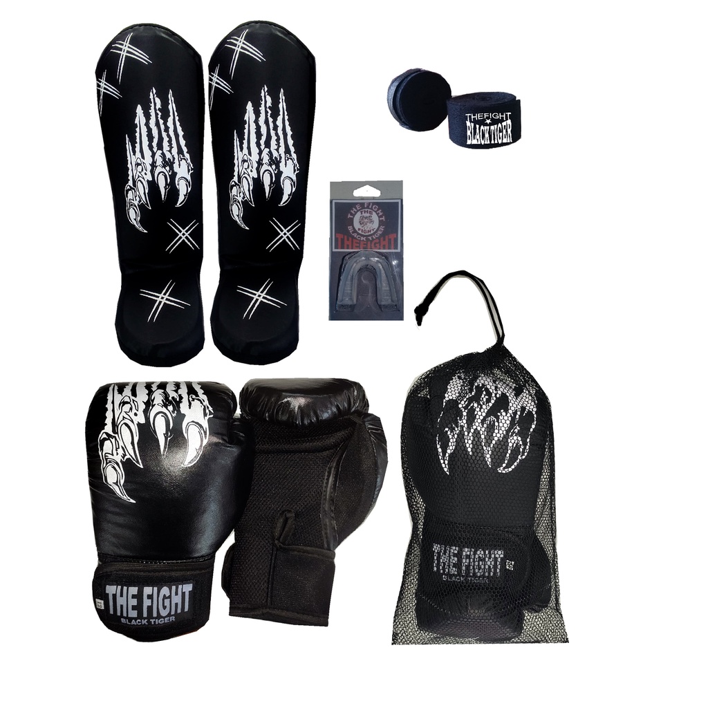 kit,Luva+canelira+bandagem+bucal