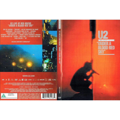 U2 - Under A Blood Red Sky Live At Red Rocks