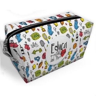 Nécessaire Box Educação Física Necessaire para Maquiagem | Profissão em Oferta na Shopee