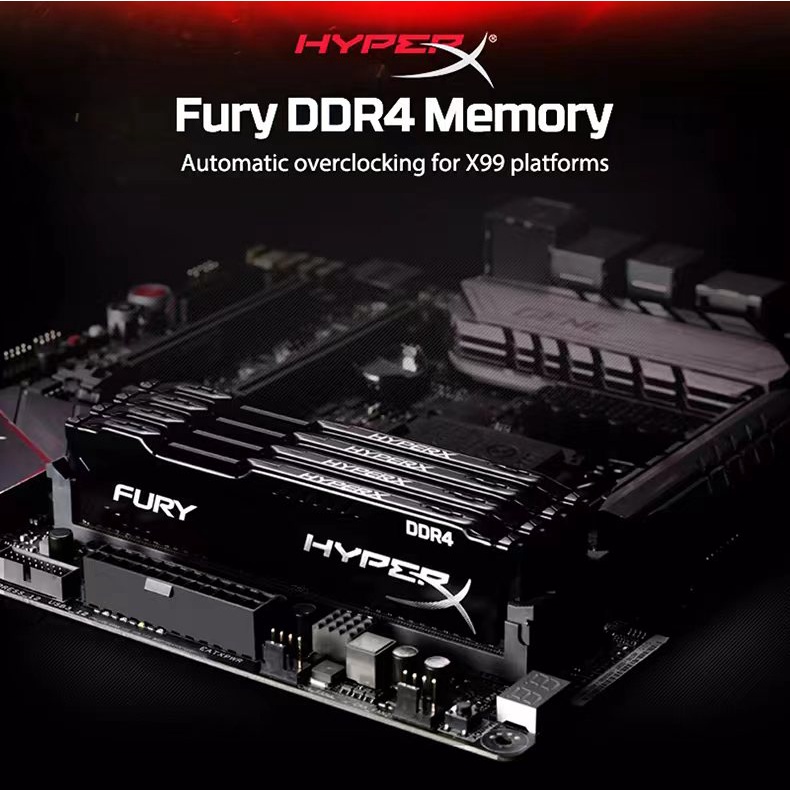 Kingston Kingston HyperX Fury 16GB DDR4 3200Mhz Desktop-Speicher PC RAM DIMM Computer 