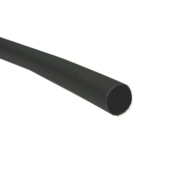 Espaguete Tubo Termo Retrátil Isolamento Preto 1mm 15 Metros