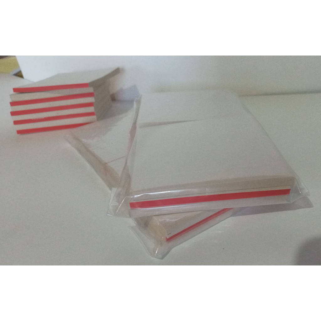 Bloco de rascunho 40 Uni. papel sulfite 1 via 100x1 tamanho 10,5x7,5