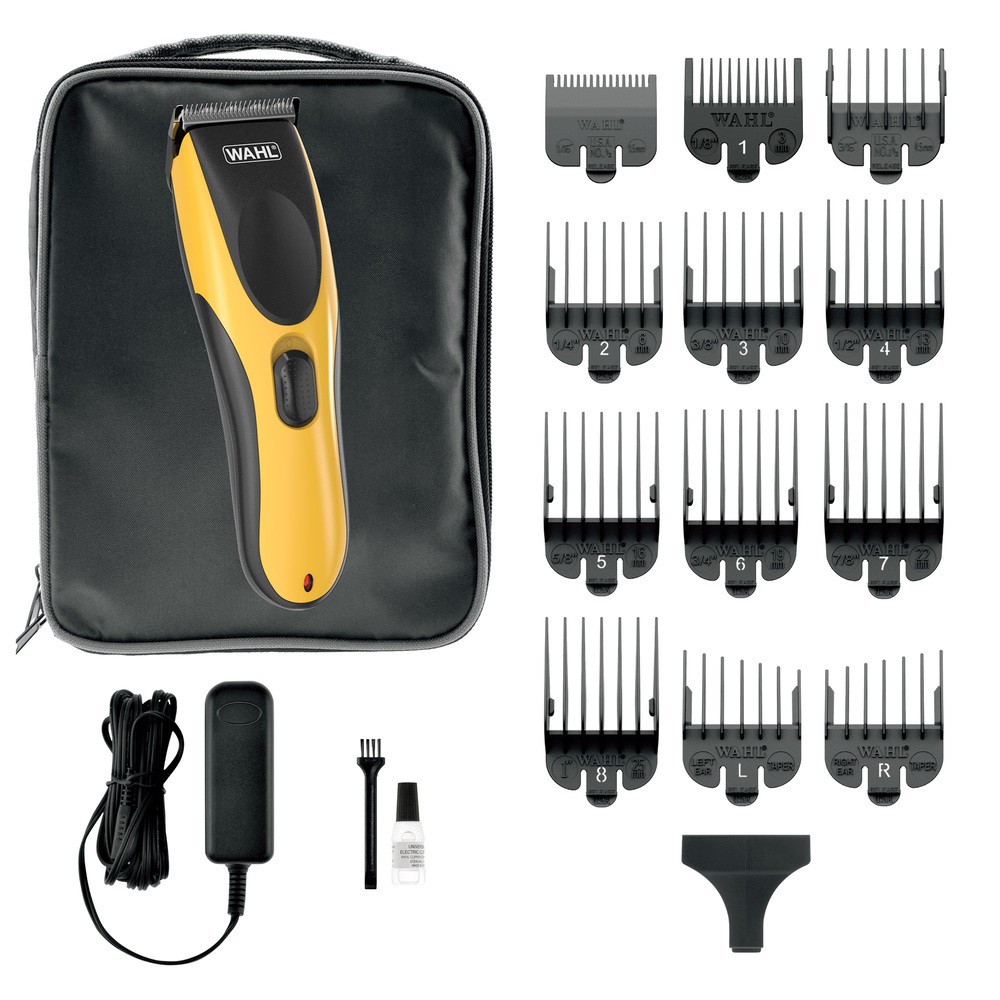 Máquina de Corte Haircut Beard DIY Bivolt Com Fio/Sem Fio Kit Completo + 2 anos de garantia em Oferta na Shopee