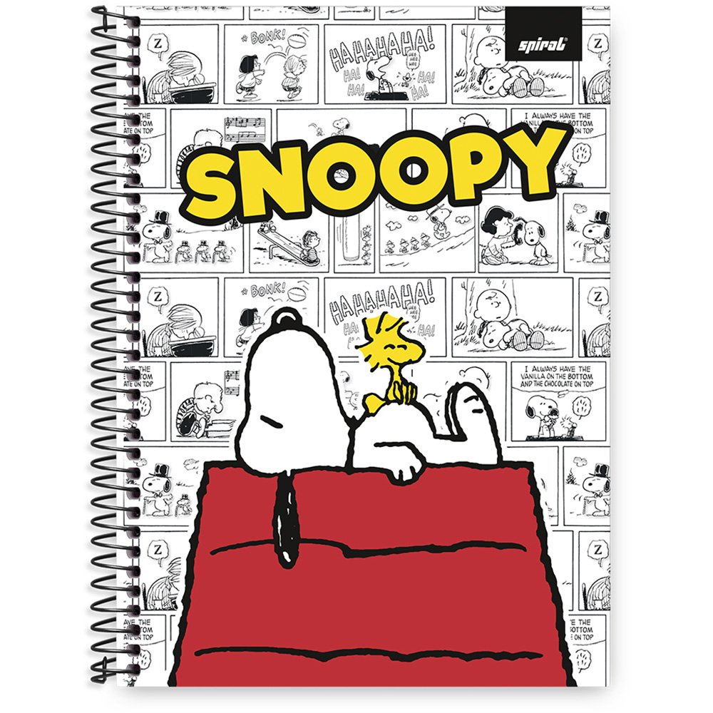 Caderno Snoopy 10 Matérias Sortido Tilibra | Shopee Brasil