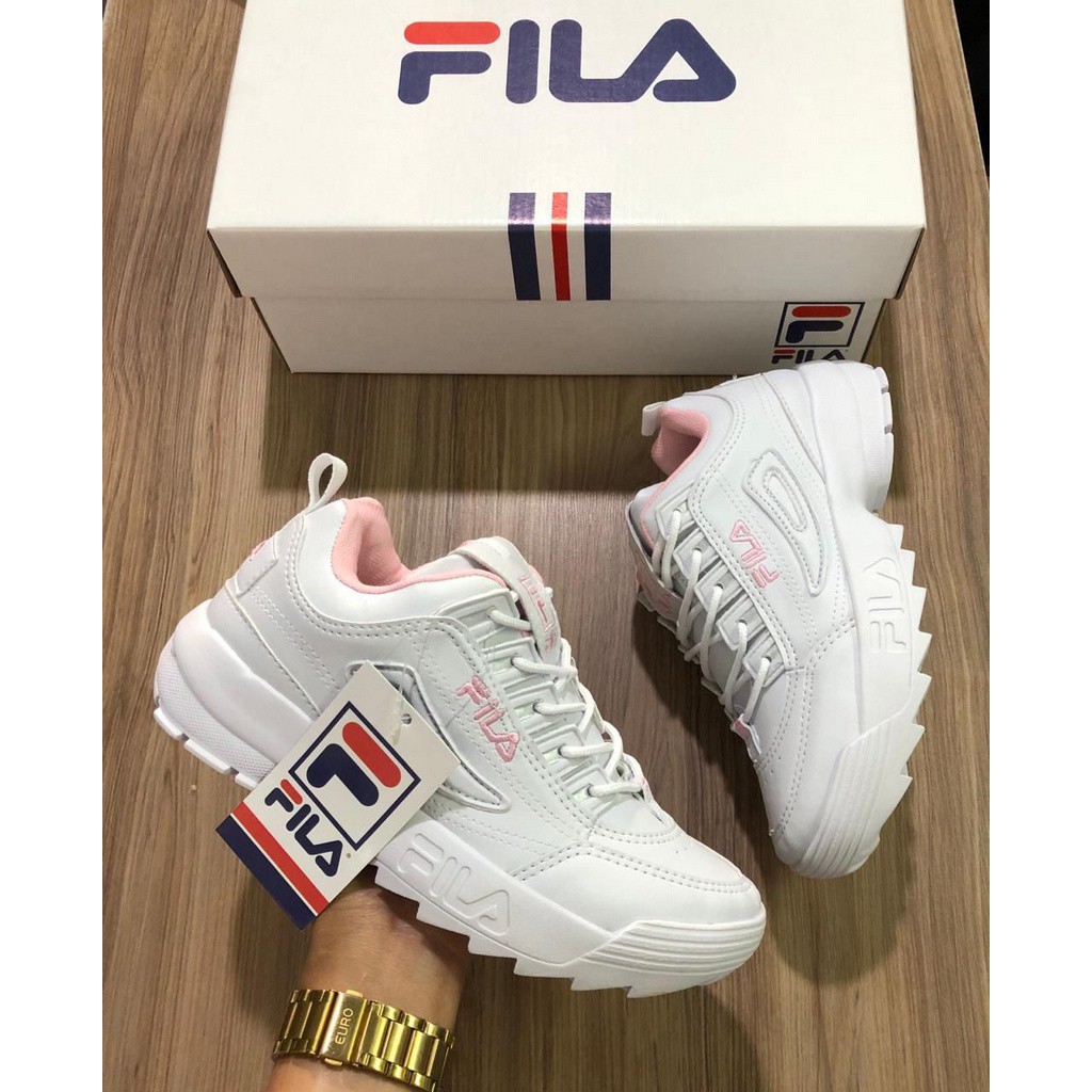 tenis fila duster branco