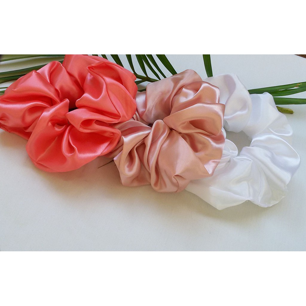 Maxi Scrunchie Cetim Ou Scrunchie Jumbo