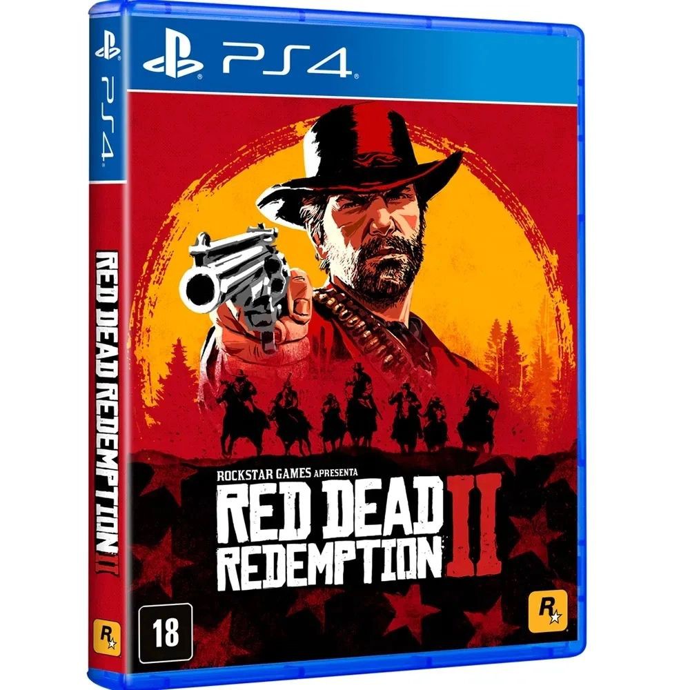 Red Dead Redemption 2 Ii Ps4 Mídia Física Novo Lacrado