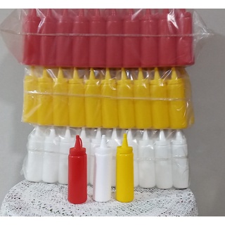Kit 3 Bisnagas para Molho Ketchup Mostarda Maionese