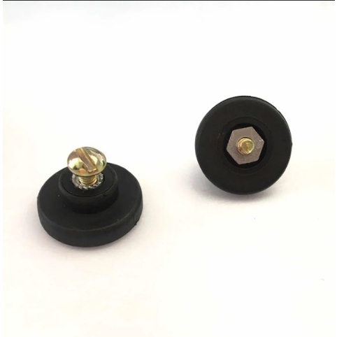 Roldanas Box De Acrílico E Abrigo De Pia - 23mm - 4 Pçs