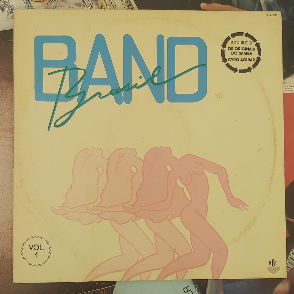 Lp Originais Do Samba/ Cyro Aguiar Band Brasil Vg+