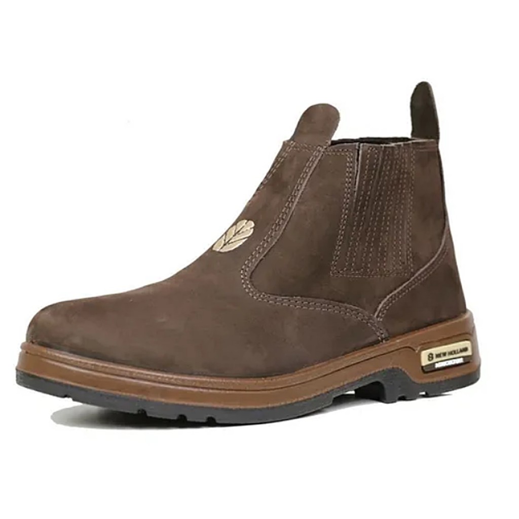 Bota Botina New Holland Nobuck Original Chocolate Unissex Ca