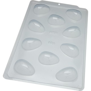 Forma BWB Com Silicone Semiprofissional, Auto Rendimento Doces Finoss Chocolates Cód. 3614 - SP Ovo Liso 50g