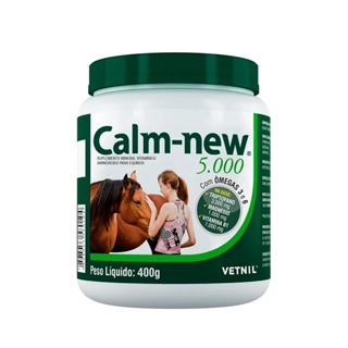 Calm new 5.000 - 400g Suplemento Alimentar Vetnil em Oferta na Shopee