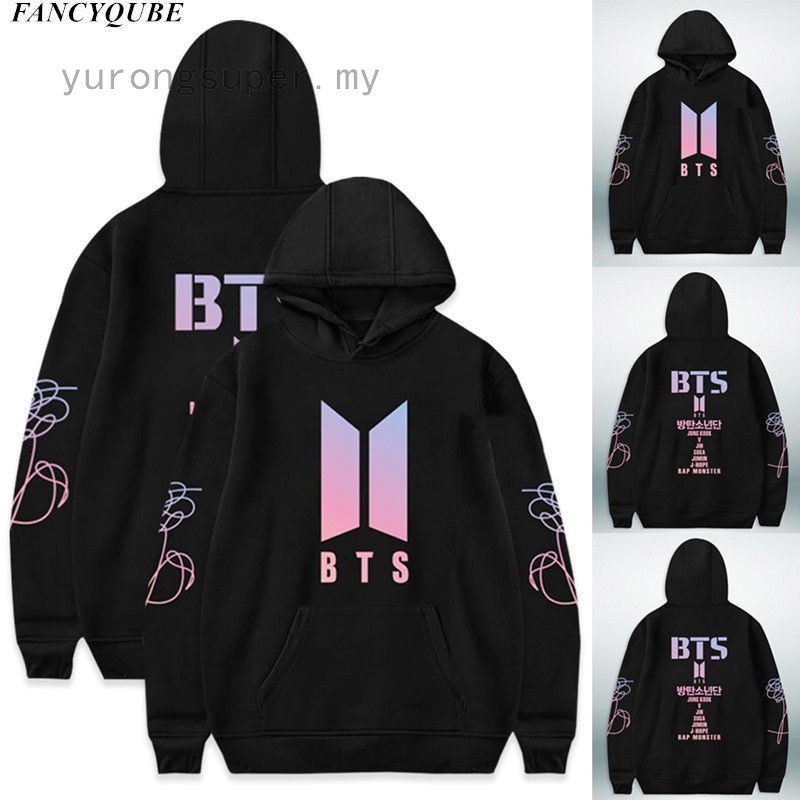 BTS Love Yourself xe8xbdu2030 lágrima Moletom Pullover Mulheres s Moletom Com Capuz Jaqueta S-XL | Shopee Brasil