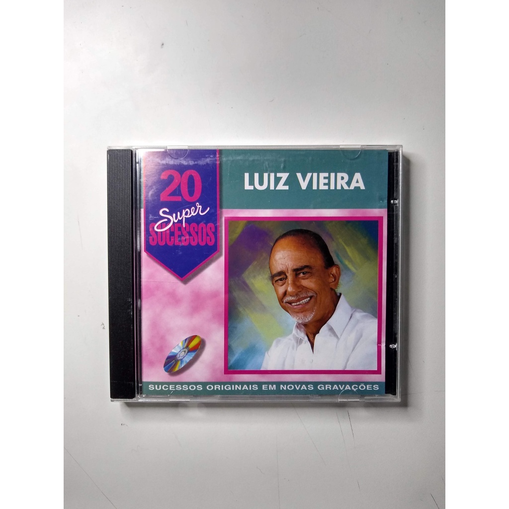 Cd 20 Super Sucessos Luiz Vieira AA83