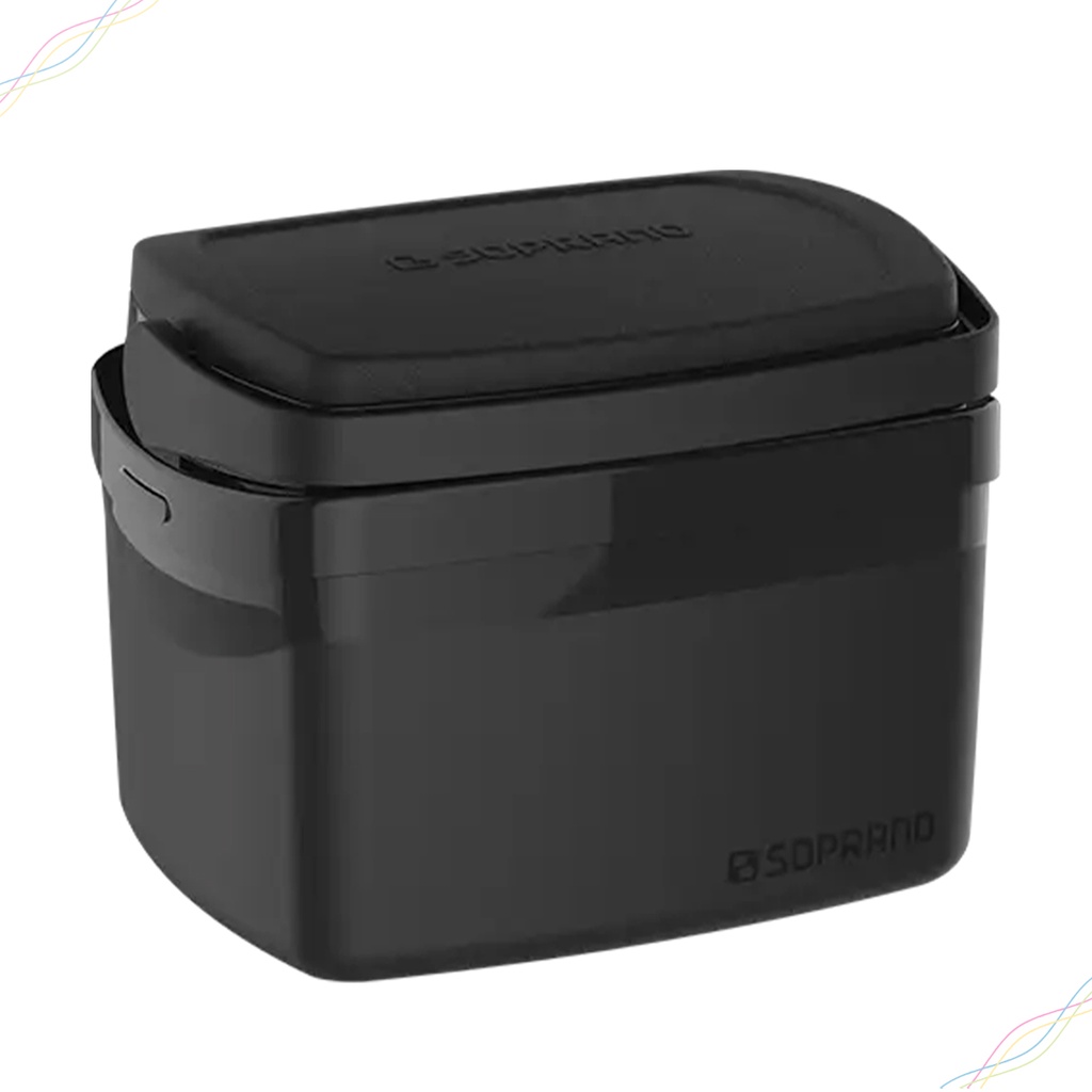 Caixa Térmica Cooler com Alça 5 Litros Tropical Soprano Preta