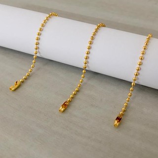 Tag Corrente dourada de bolinha  2,5mm Ferro 10 peças
