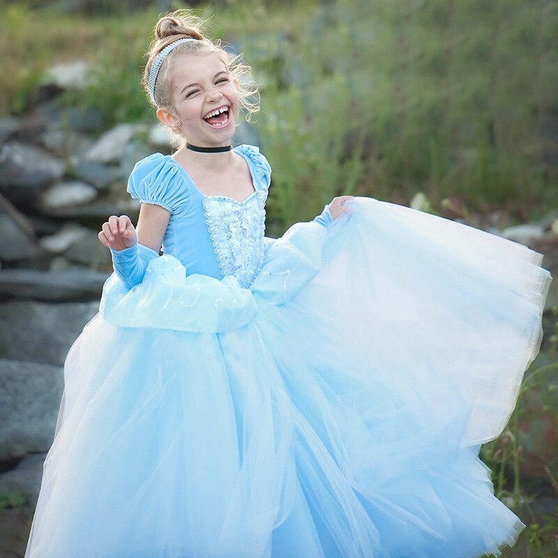 vestido de aniversário da cinderela